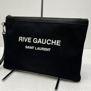 SAINT LAURENT Rive Gauche Clutch Bag
